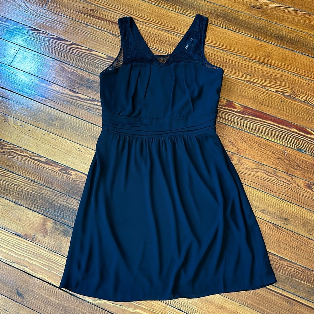 Lacy Black Dress - Express LBD with Lace